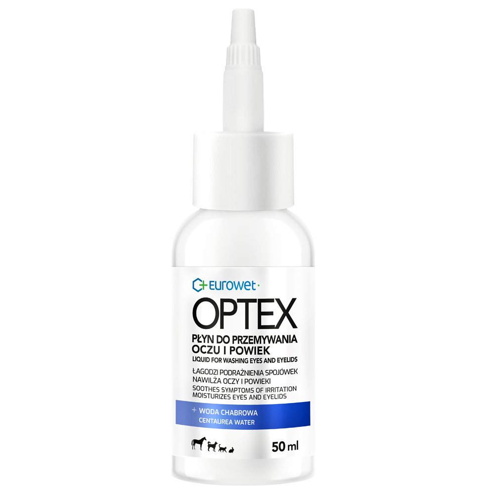 Eurowet – Optex – Płyn do przemywania oczu i powiek – 50ml