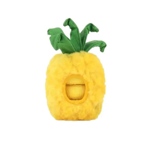 P.L.A.Y. Ananas - norka szeleszcząca z piszczącymi krążkami - zabawka dla psów