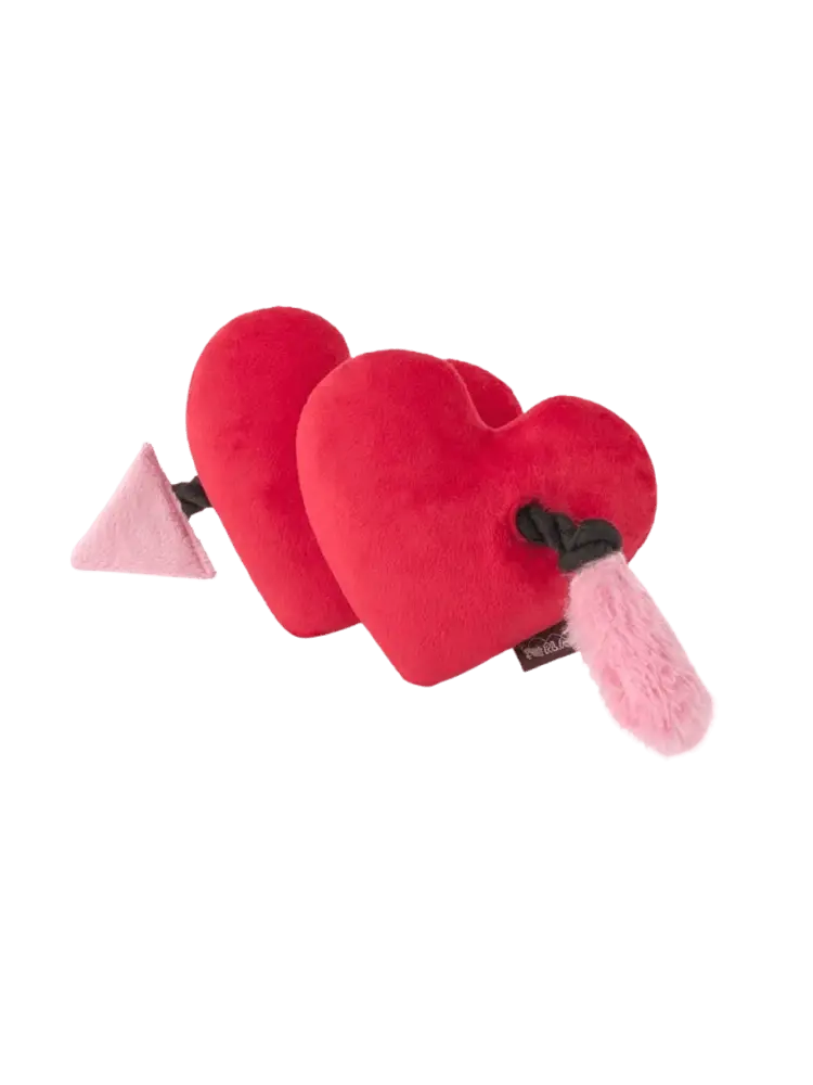 P.L.A.Y. Puppy Love - Fur-Ever Hearts - Serca przebite strzałą miłości, zabawka dla psa P.L.A.Y