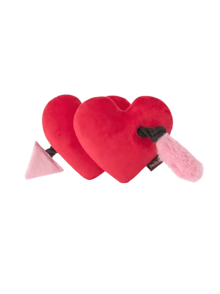 P.L.A.Y. Puppy Love - Fur-Ever Hearts - Serca przebite strzałą miłości, zabawka dla psa P.L.A.Y