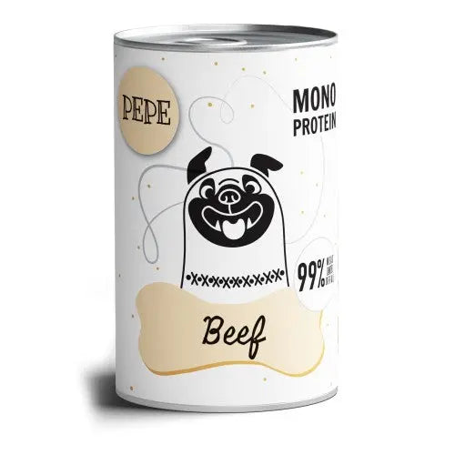 Karma mokra PEPE Beef (wołowina) 400g Paka Zwierzaka