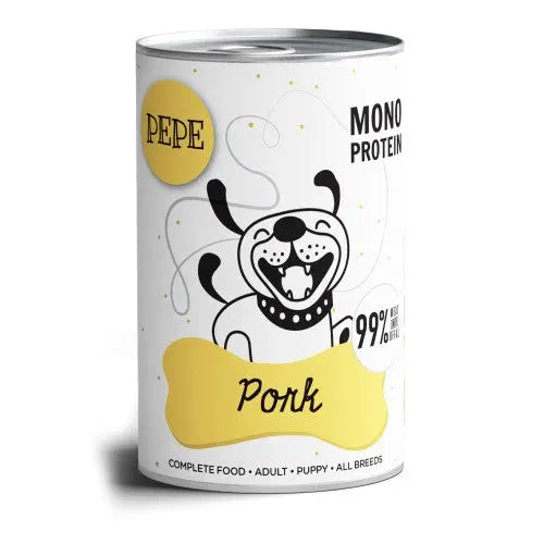 Karma mokra PEPE Pork (wieprzowina) 400g Paka Zwierzaka