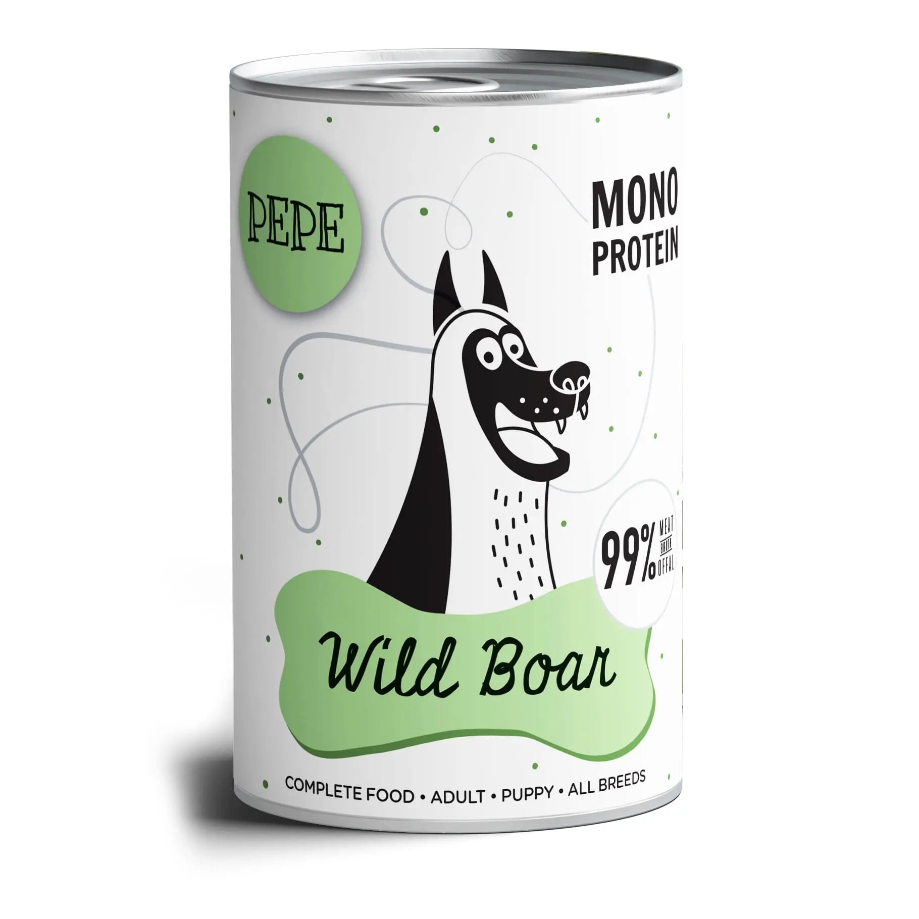 Karma mokra PEPE Wild Boar (dzik) 400g PEPE VET
