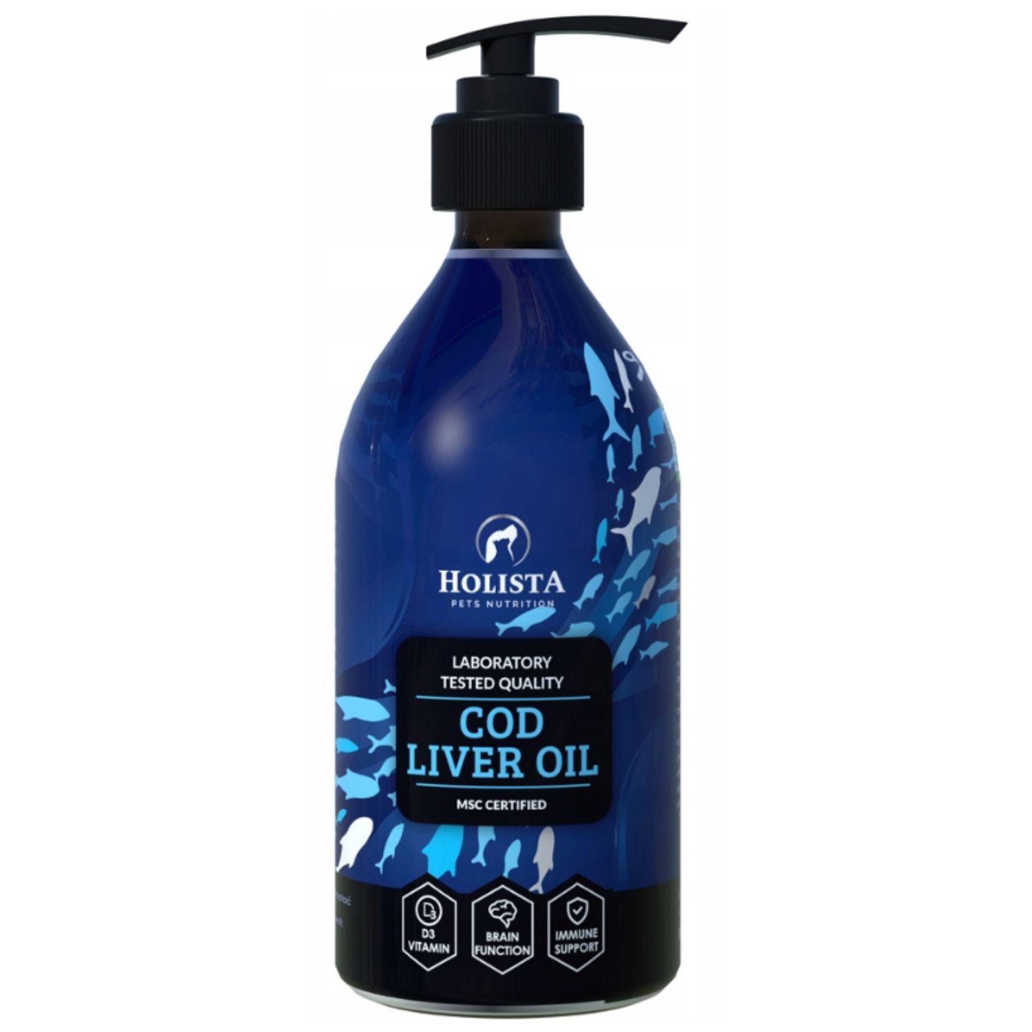Tran z dorsza dla psa i kota 250ml