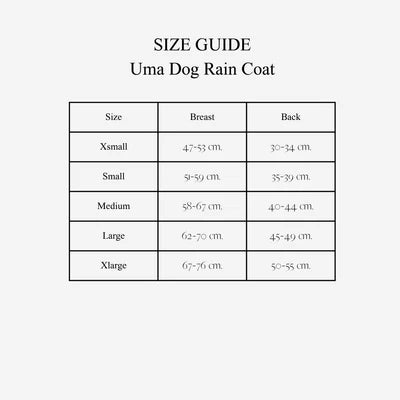 Uma Raincoat | Taupe – Płaszcz przeciwdeszczowy dla psa