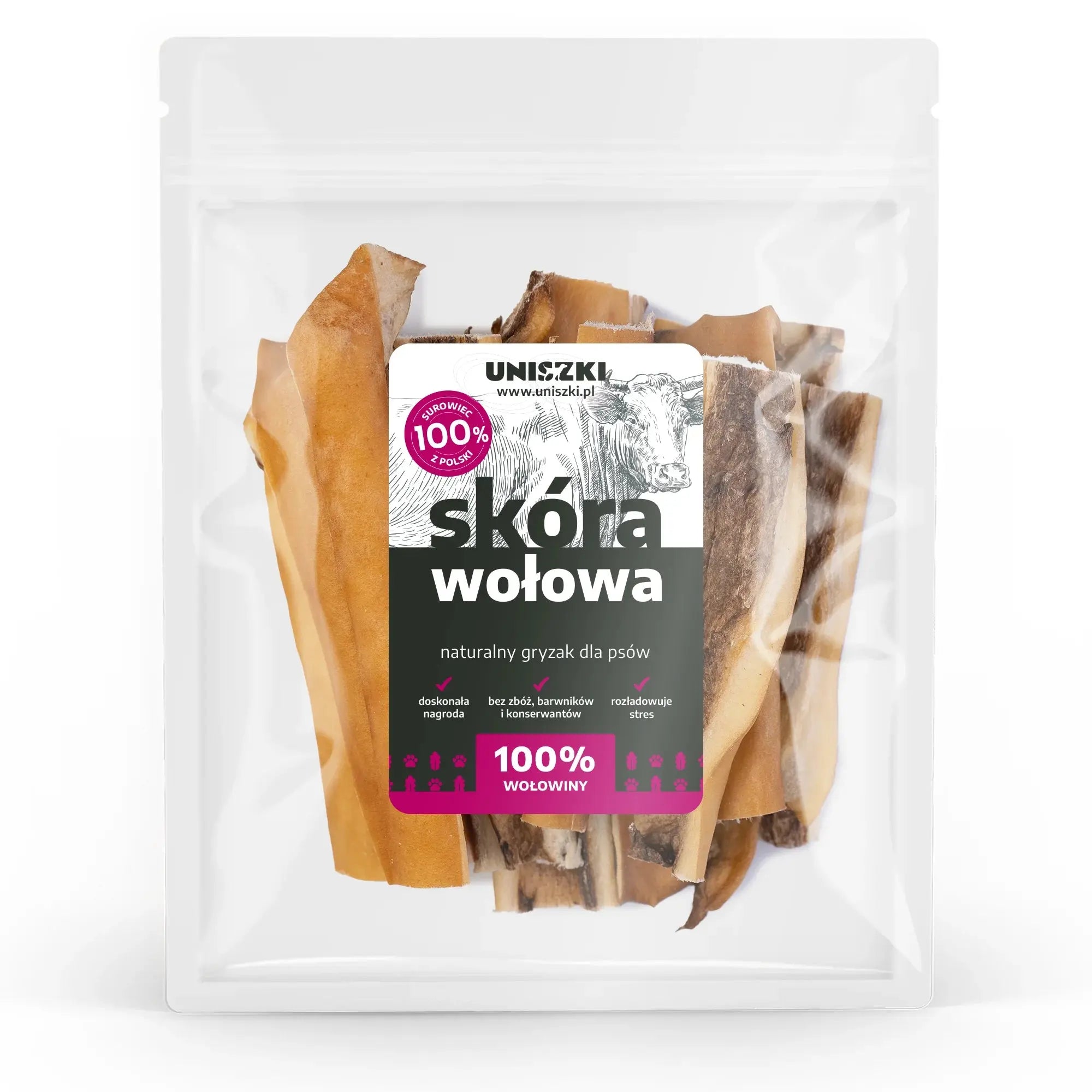 Skóra wołowa 100g Uniszki