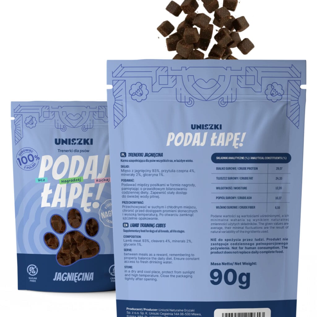 Podaj Łapę – Trenerki jagnięcina