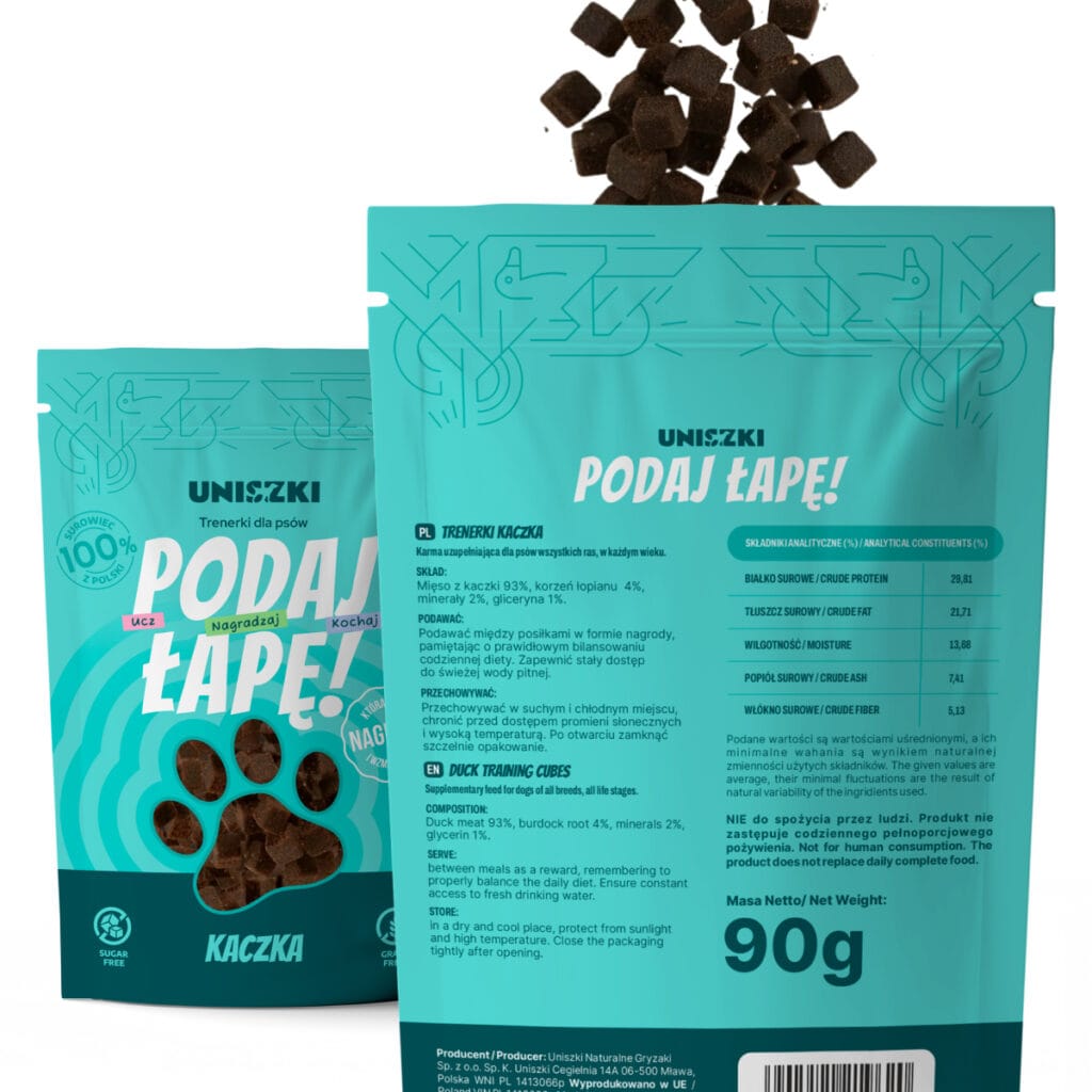 Podaj Łapę – Trenerki kaczka