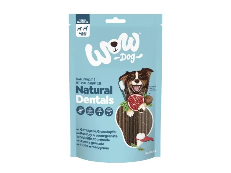 WOW DOG Natural Dentals Maxi - gryzaki dentystyczne dla psa (230g)