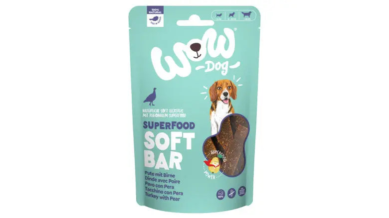 WOW Superfood Soft Bar Pute - NEW (150g) WOW DOG