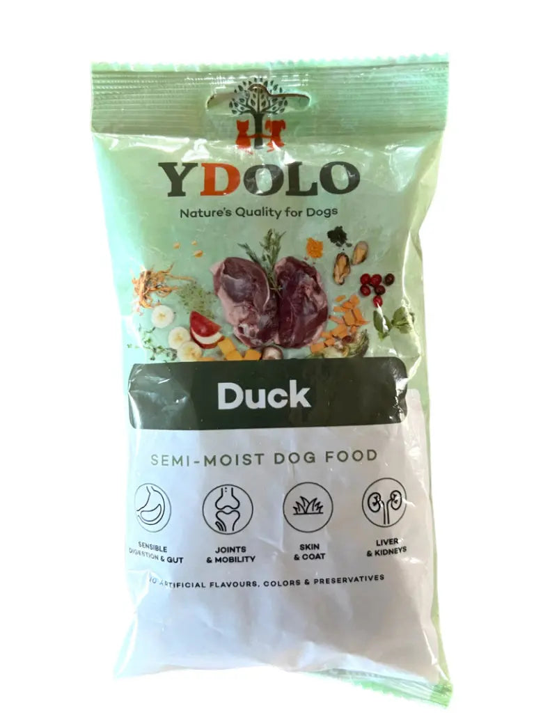 YDOLO Duck - kaczka - karma półwilgotna dla psa (100g) YDOLO