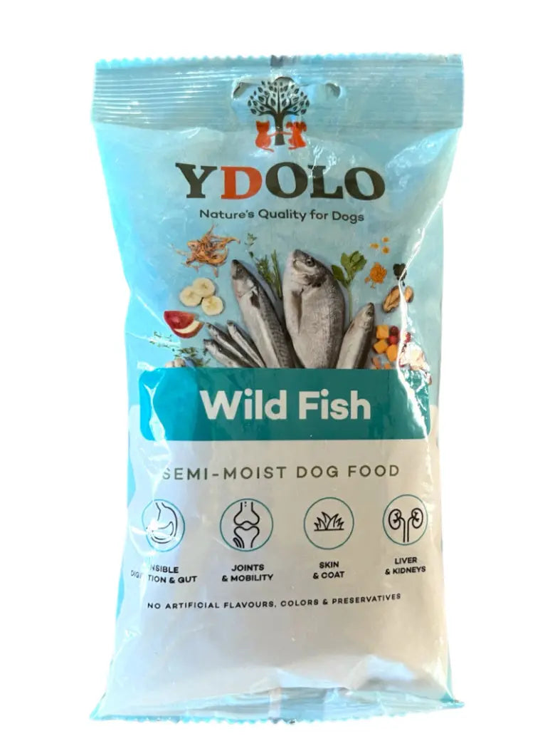 YDOLO Wild Fish - ryby morskie - karma półwilgotna dla psa YDOLO