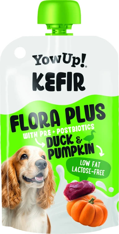 YOW UP! Kefir dla psa z dynią i kaczką – na trawienie i zdrowe jelita 115g