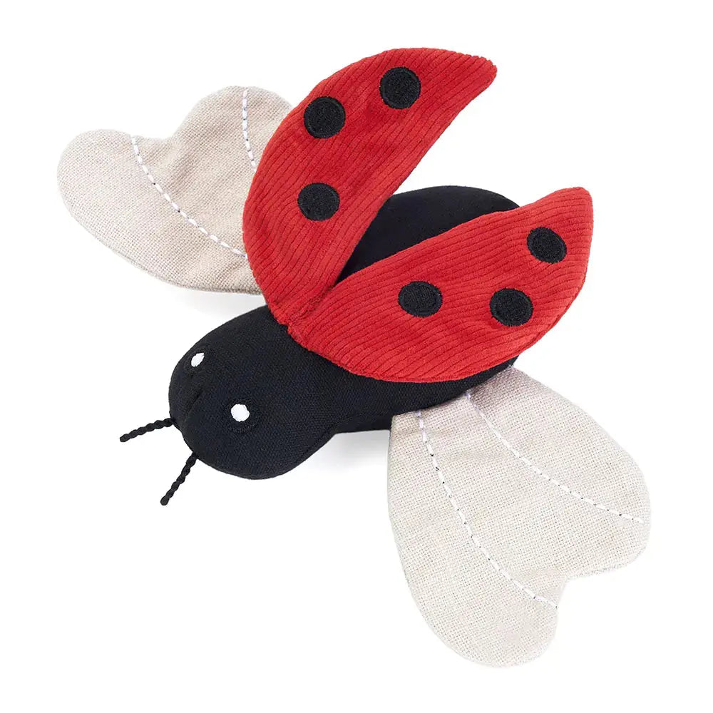 Zippypaws Ecozippy Corduroy Critter - Ladybug - Biedronka ZippyPaws