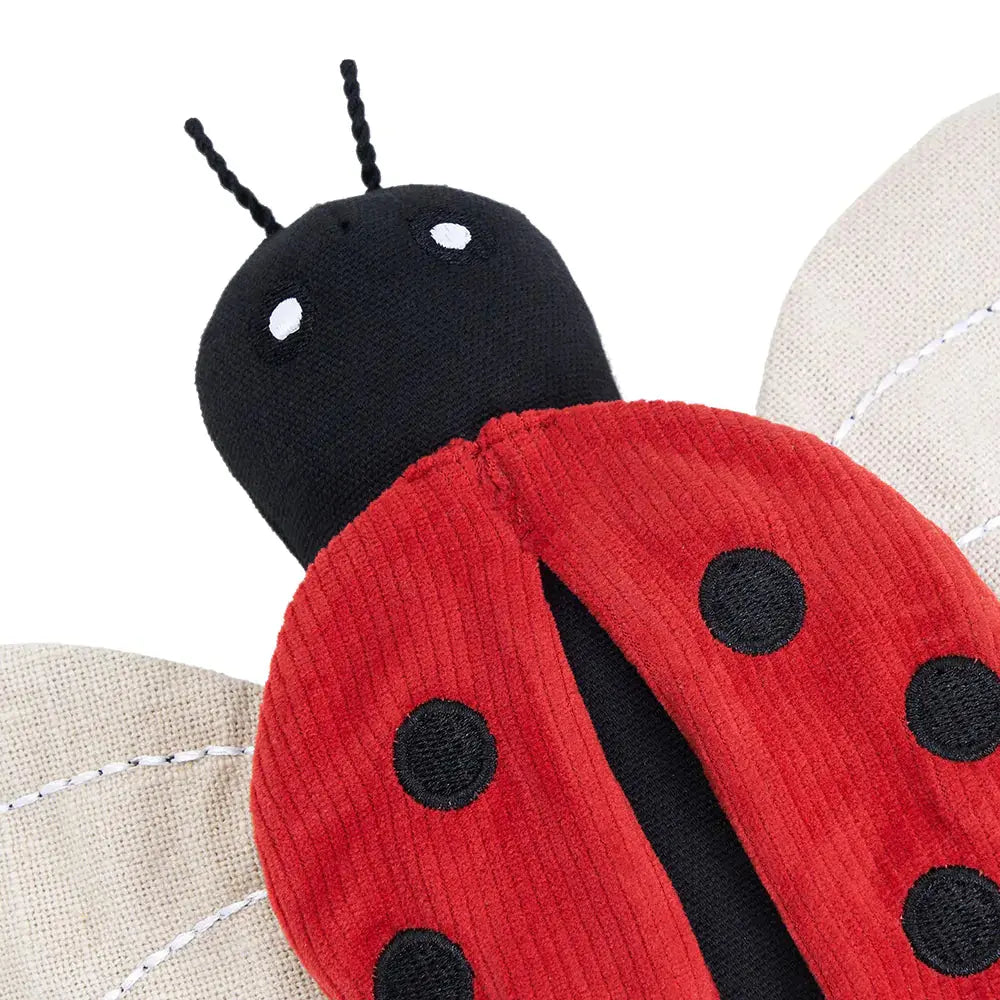 Zippypaws Ecozippy Corduroy Critter - Ladybug - Biedronka ZippyPaws