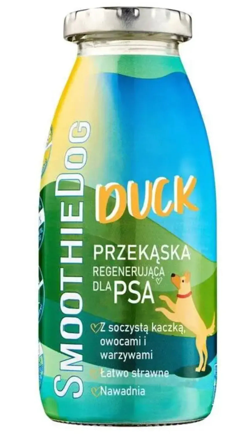 SmoothieDog Drink Pause Duck 250ml - smoothie dla psa, kaczka z warzywami SmoothieDog