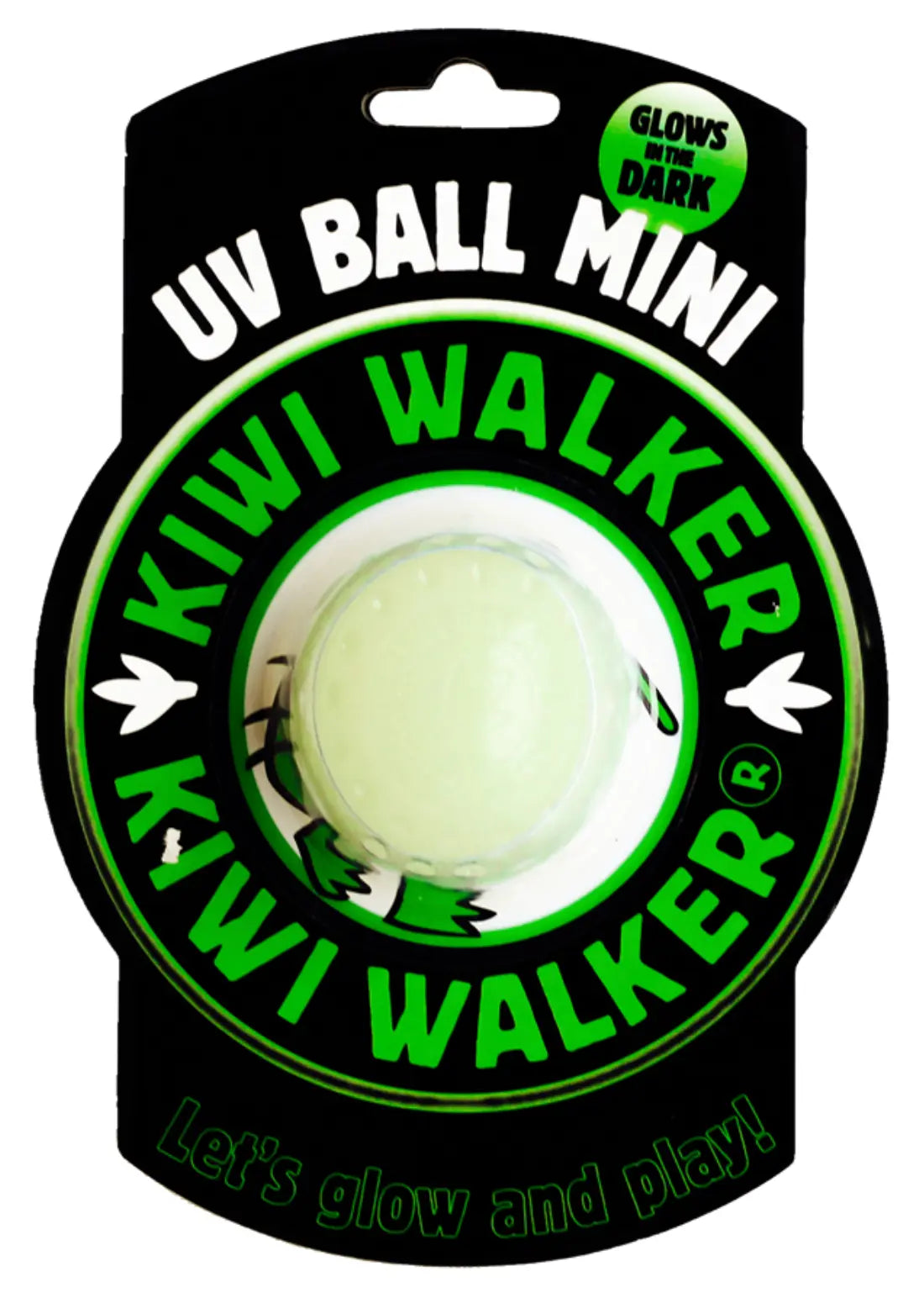 Kiwi Walker Let's Play! GLOW BALL Mini piłka Kiwi Walker