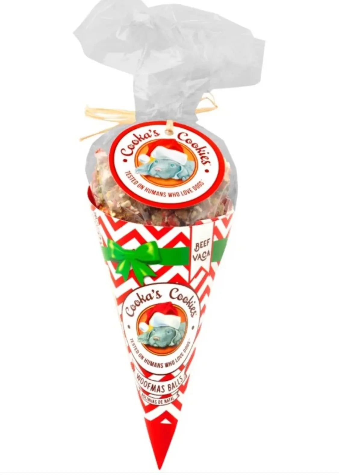 Cooka's Cookies - WOOFMAS BALLS BEEF 50g - Przysmaki z wołowiny Cooka’s Cookies
