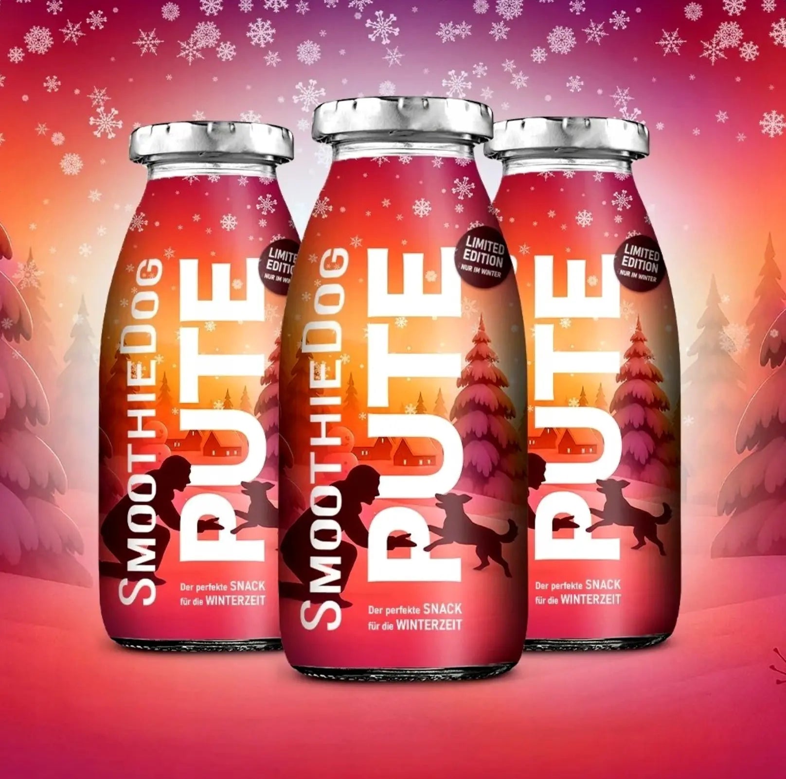 SmoothieDog Winter Indyk z warzywami 250ml przysmak dla psa SmoothieDog