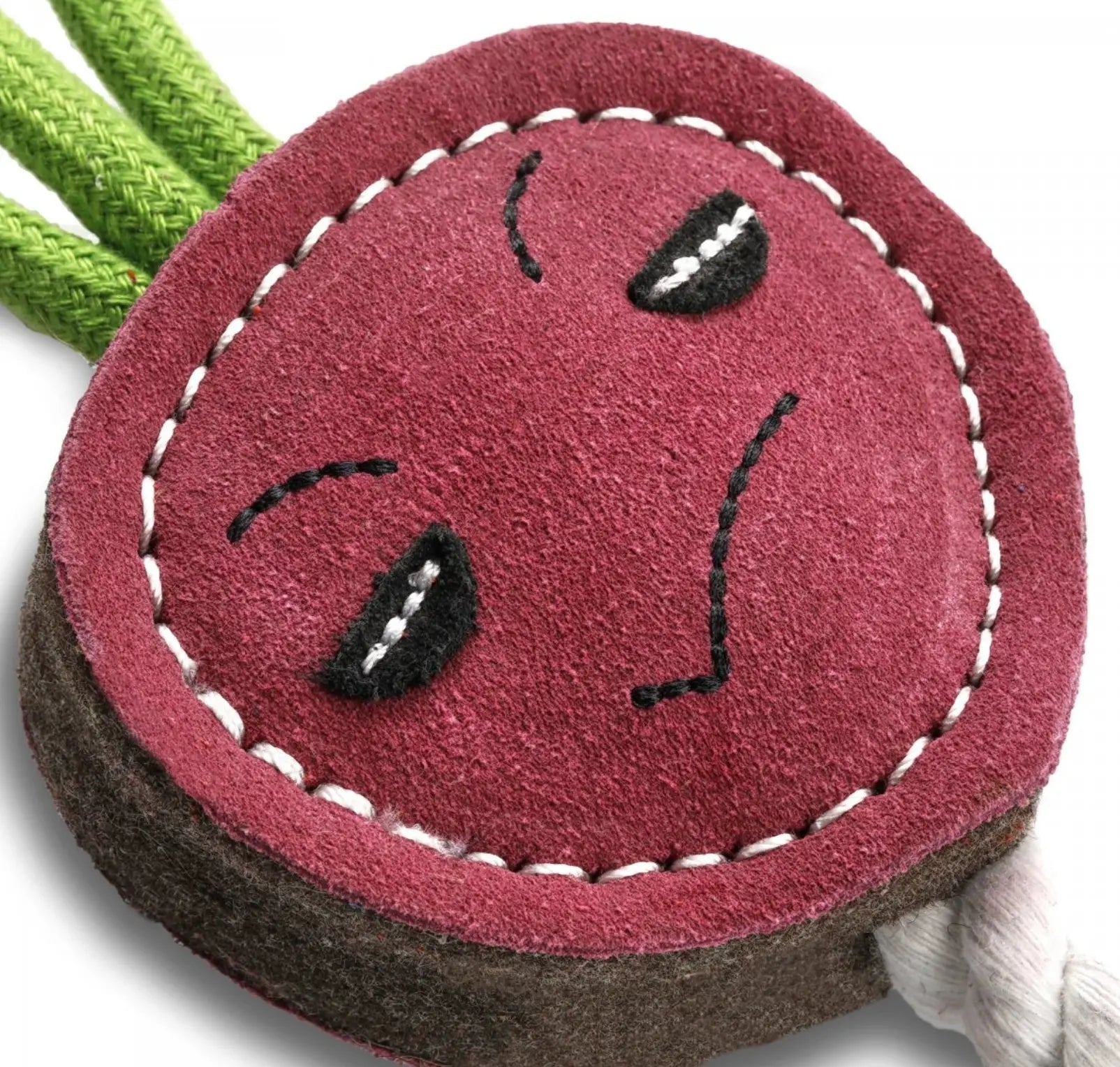 GREEN & WILD'S Ruby the Radish (Rzodkiewka) zabawka ekologiczna Green & Wild's