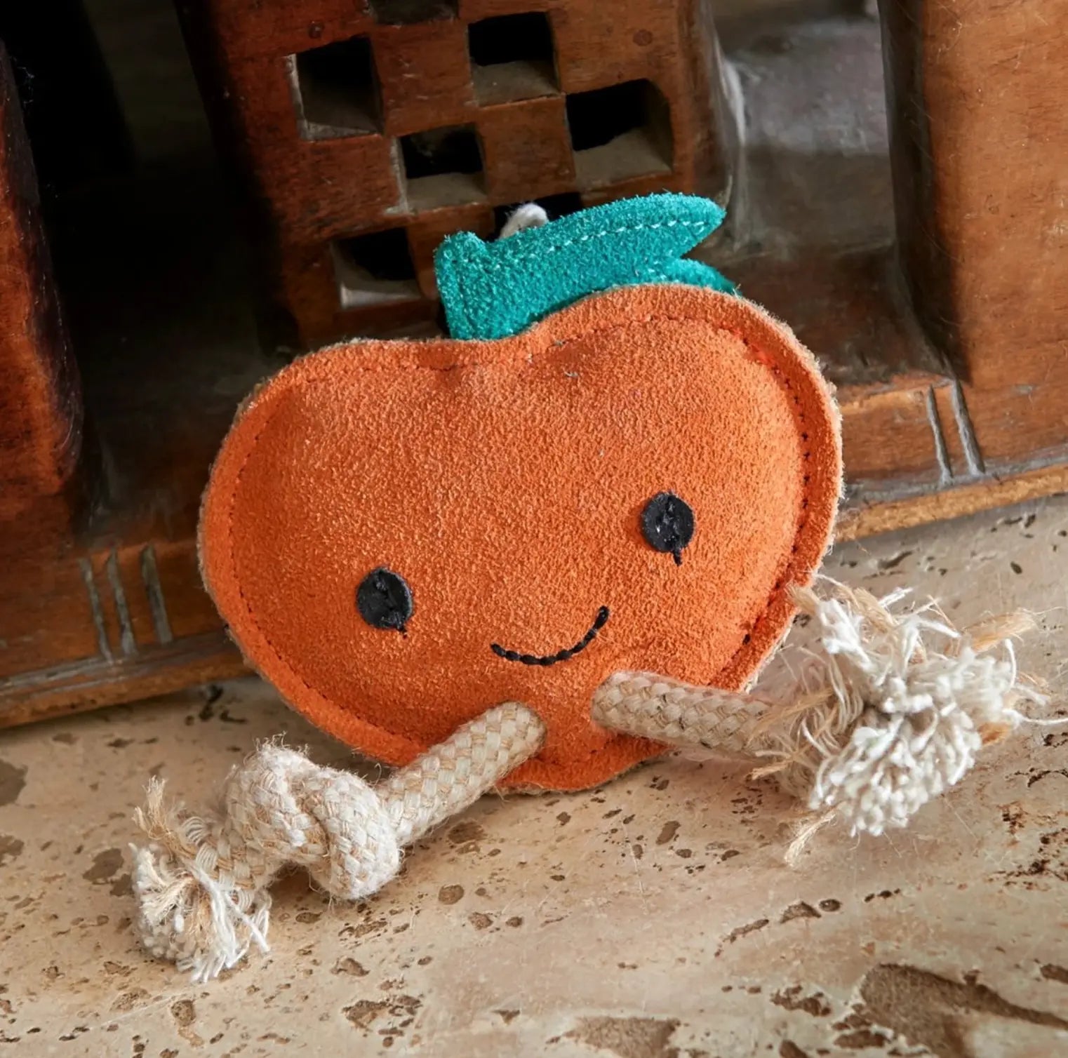 GREEN & WILD'S Sancho the Satsuma (Mandarynka) ekologiczna zabawka Green & Wild's