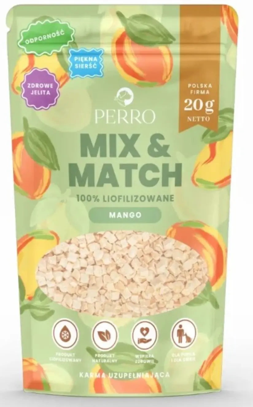 Perro - MIX & MATCH - Mango liofilizowane 20g