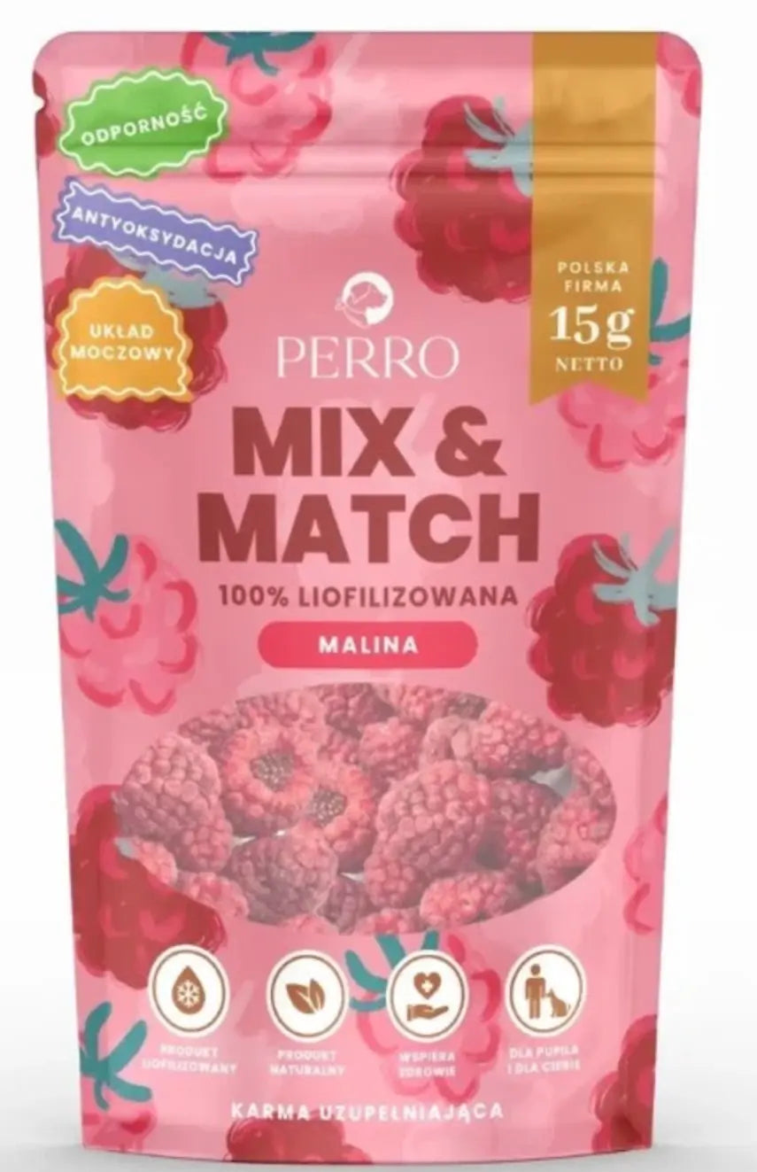 Perro - MIX & MATCH - Malina liofilizowana 15g