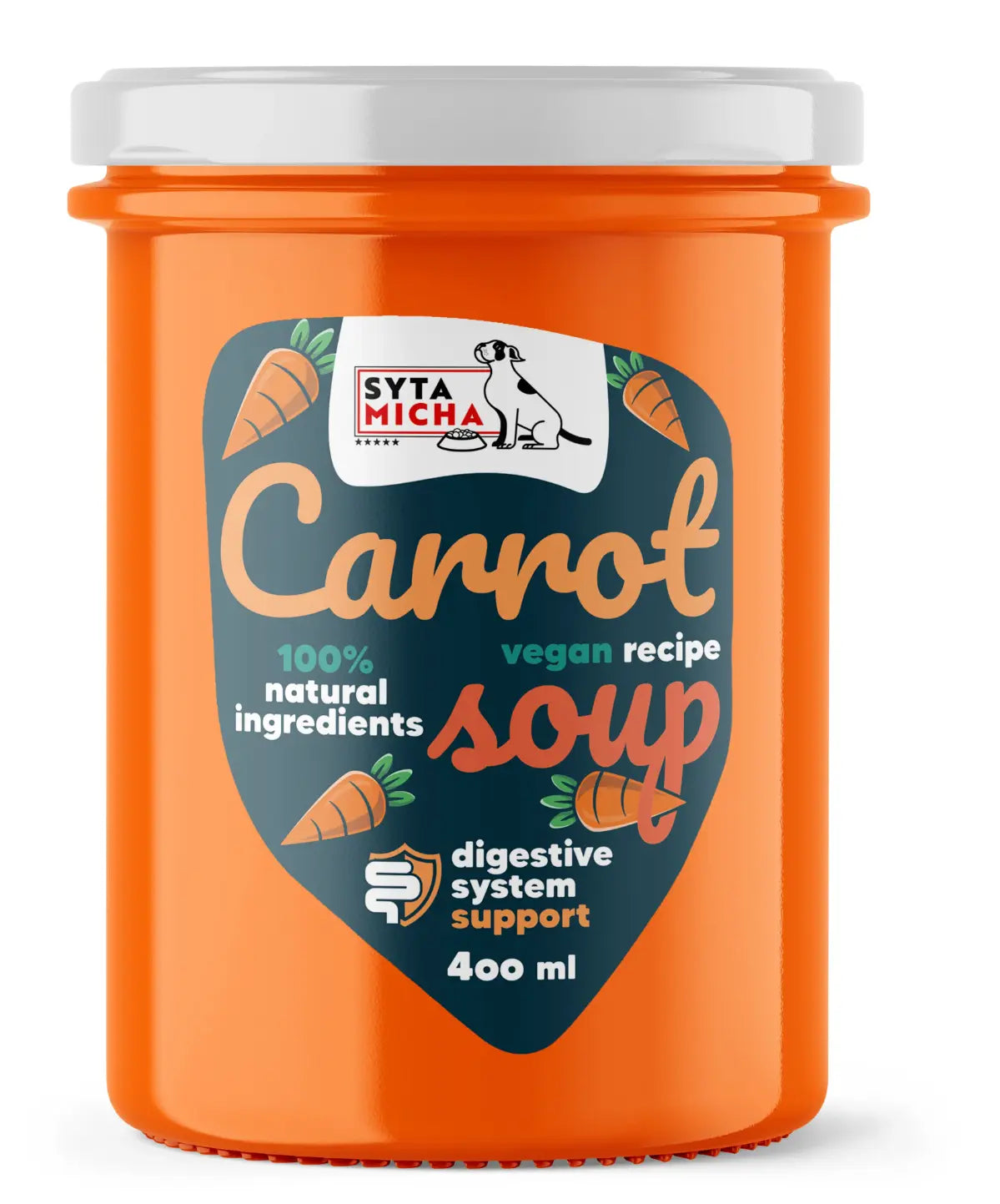 Syta Micha - Marchewkowa zupa dla psa 400ml