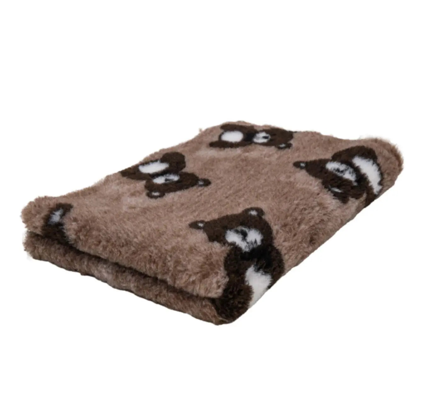 Legowisko antypoślizgowe DRY BED 28mm latte misie brązowe BUBA A95 100x75