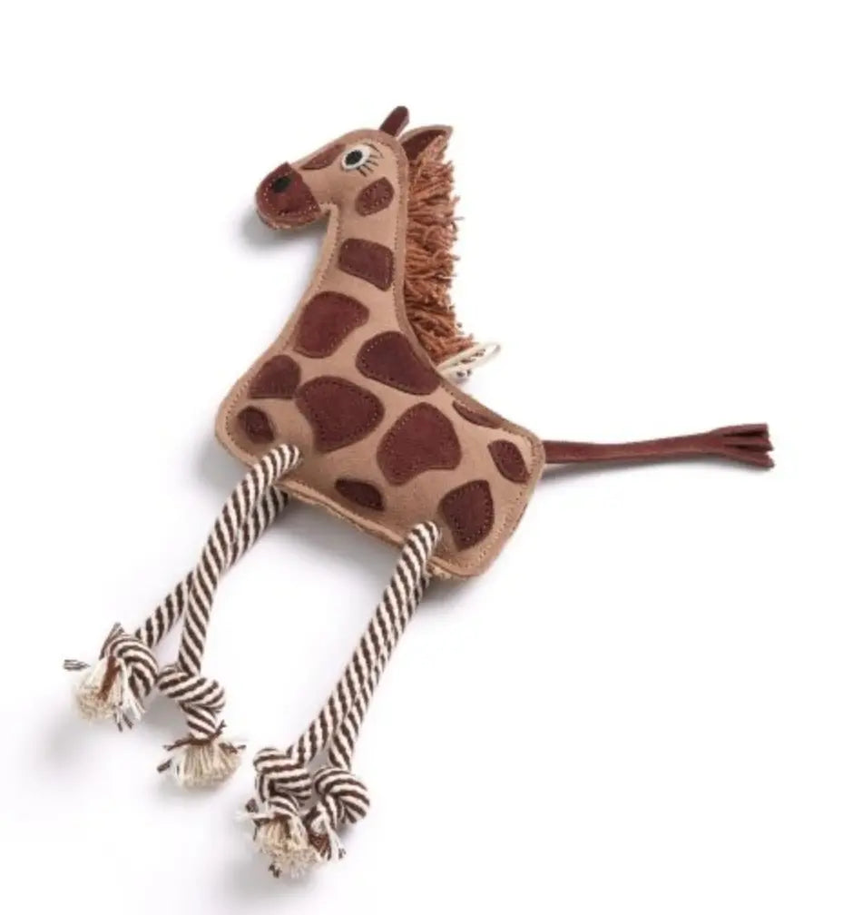 GREEN & WILD'S Gerald the Giraffe zabawka ekologiczna dla psa