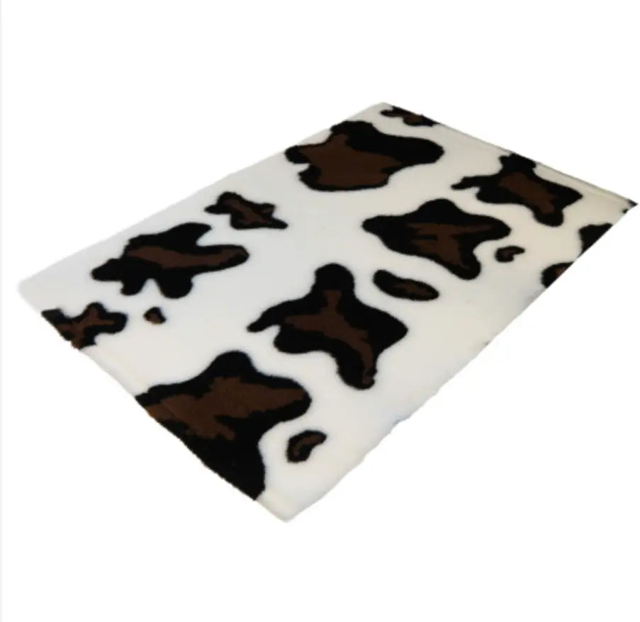 BUBA Legowisko antypoślizgowe DRY BED 28mm krowie łaty duże 100x75