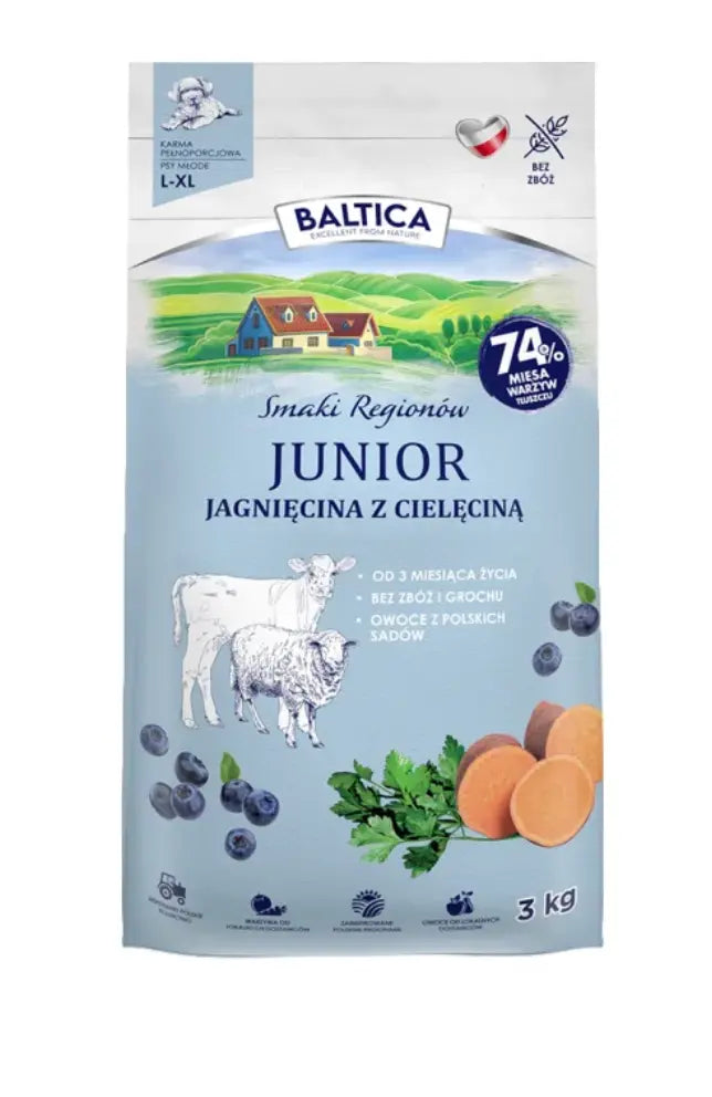 BALTICA Smaki Regionów Junior Jagnięcina z cielęciną