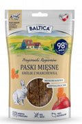 BALTICA PRZYSMAKI REGIONÓW PASKI MIĘSNE KRÓLIK Z MARCHEWKĄ 90g
