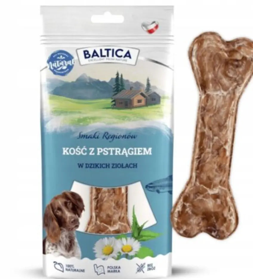 Baltica Kość z Pstrągiem w Dzikich Ziołach 1 szt.