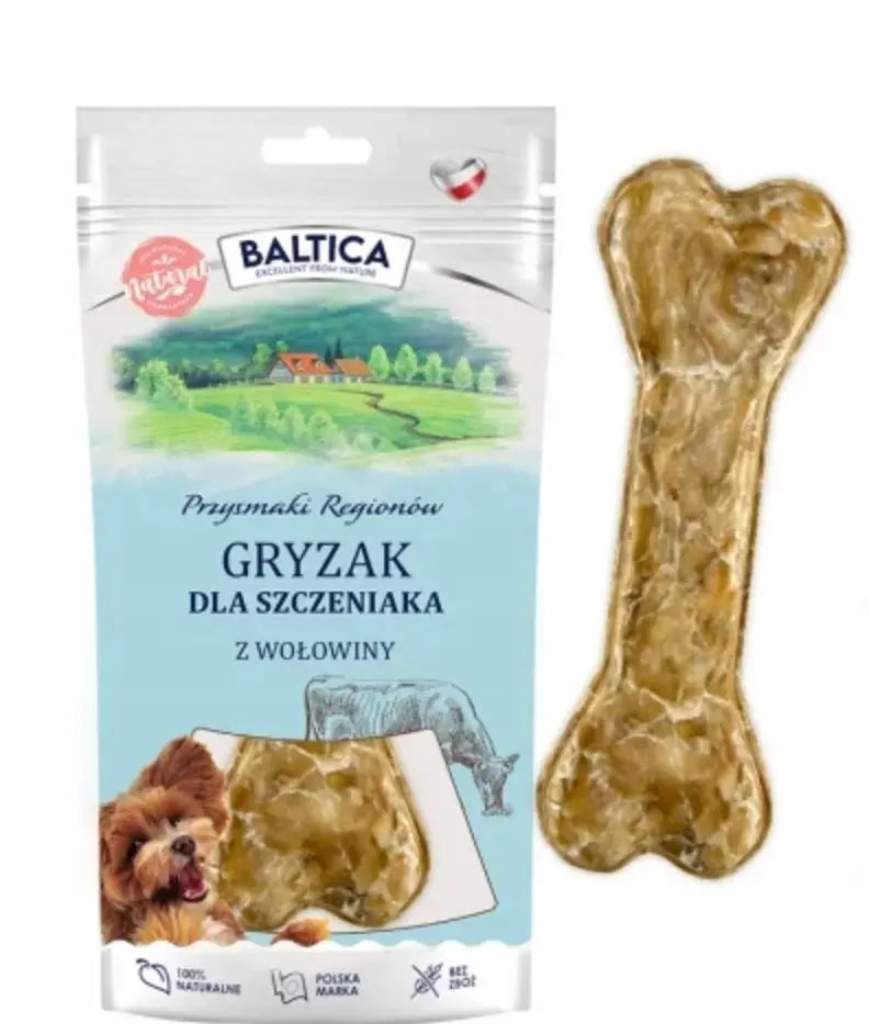 BALTICA PRZYSMAKI REGIONÓW GRYZAK DLA SZCZENIAKA Z WOŁOWINY 1szt.