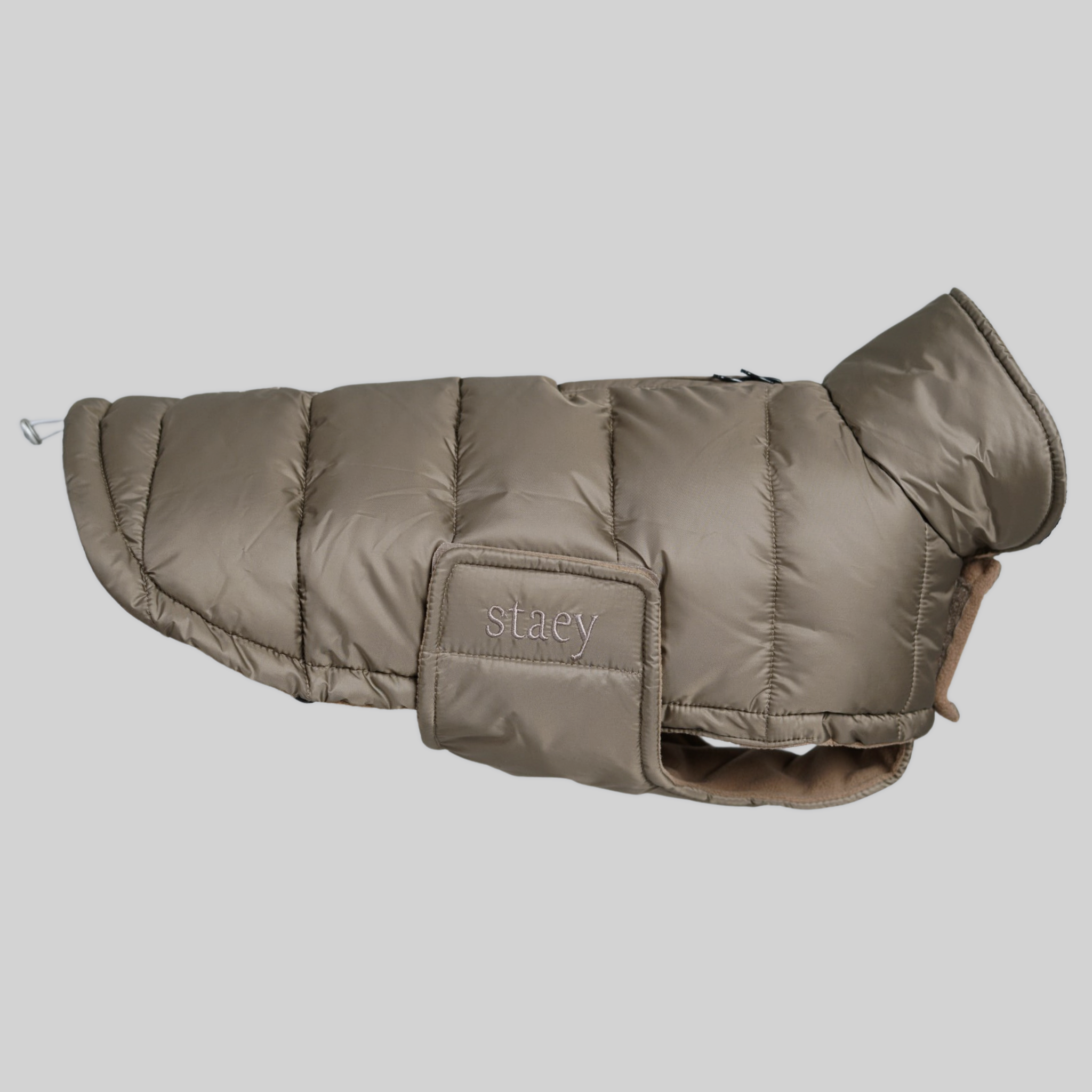 Nora Dog Coat | Taupe: M Staey