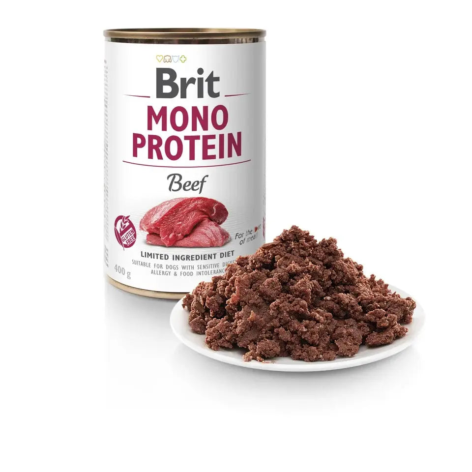 Brit Mono Protein Dog Beef 400g karma wilgotna Brit