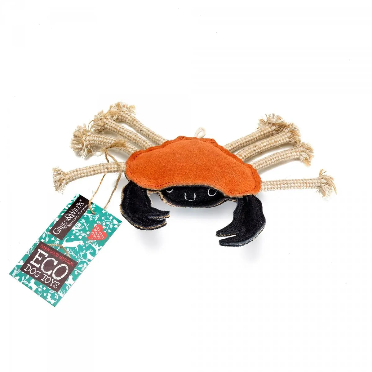 GREEN & WILD'S Carlos the Crab (Krab) Zabawki ekologiczne Green & Wild's