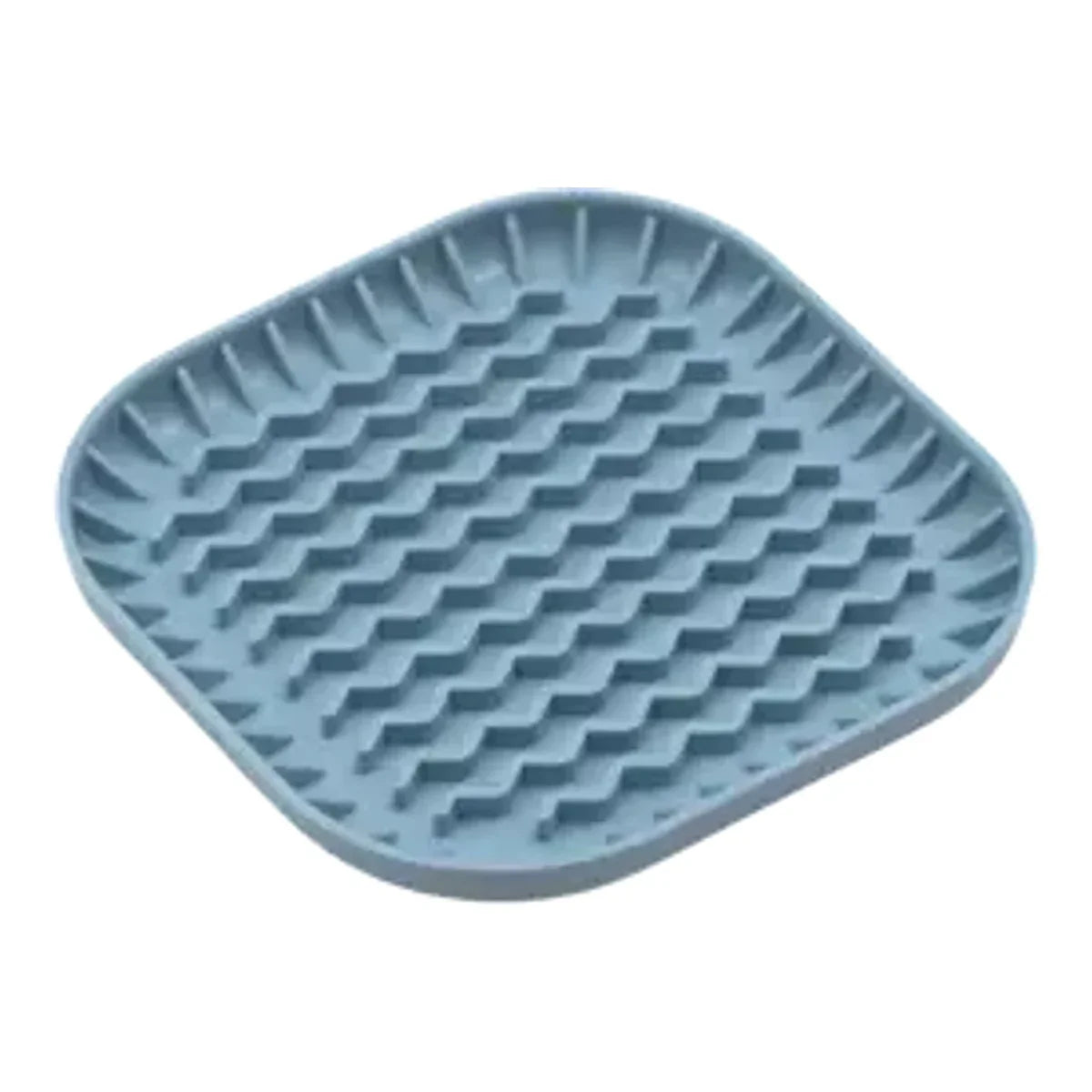 Antypoślizgowa mata i miska do karmienia dla psa 2w1 - Fiboowl S nieb. – packshot produktu na białym tle