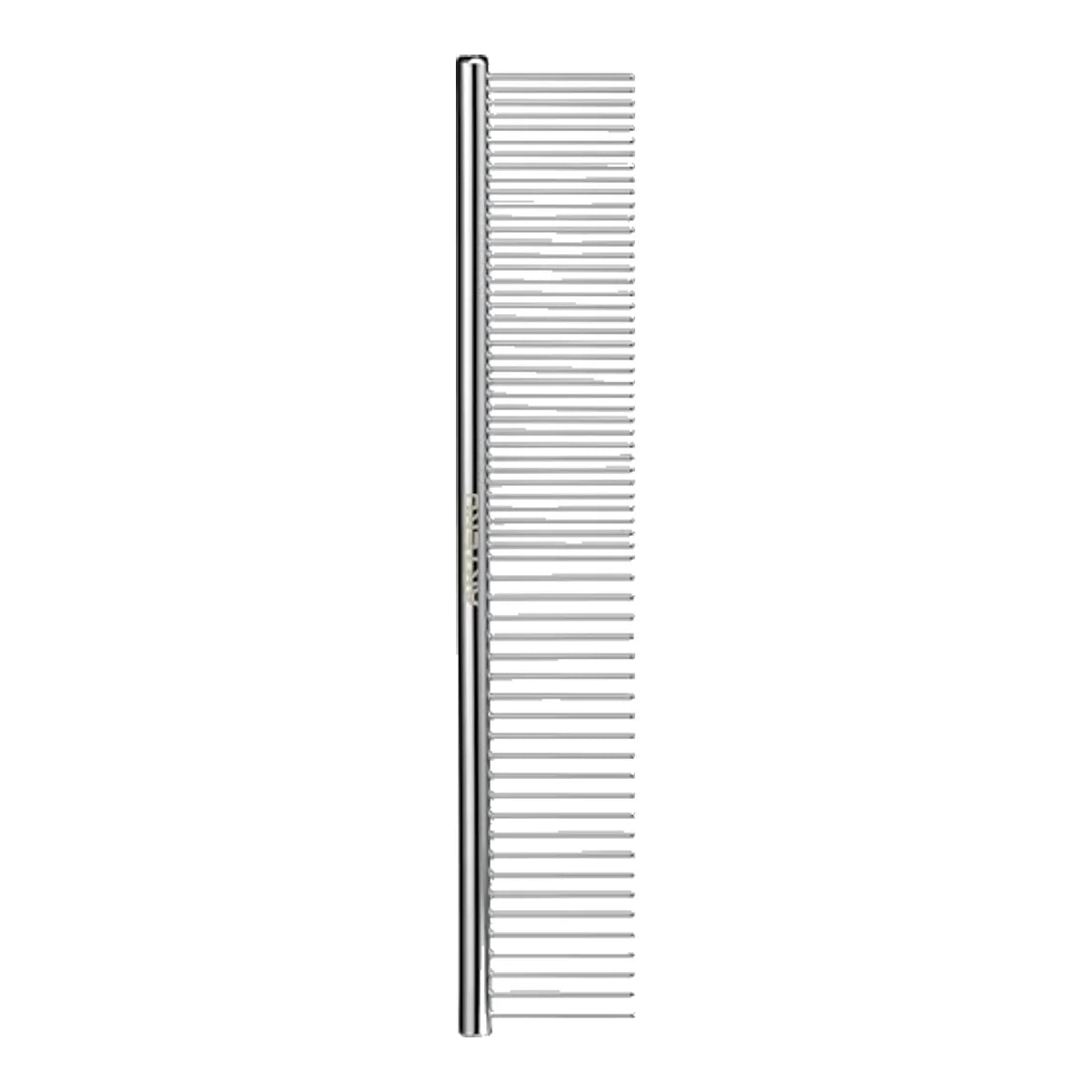 Artero Mini Comb Nature Collection 15cm - mały metalowy grzebień z mieszanym rozstawem ząbków 50/50 – packshot produktu na białym tle