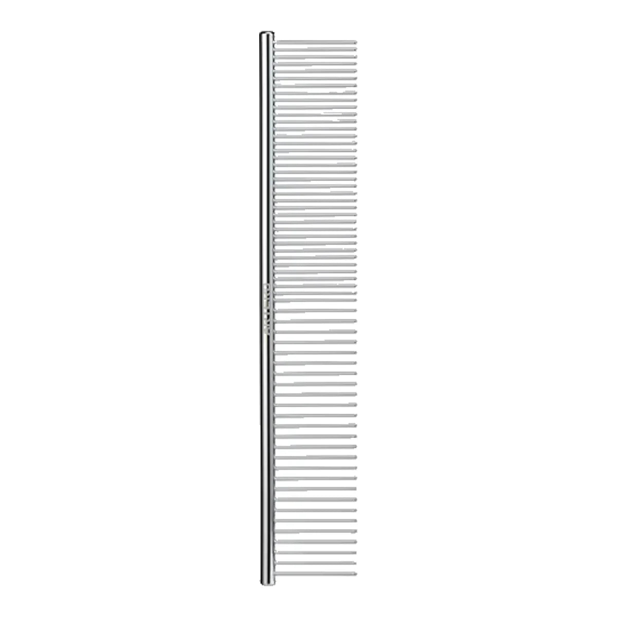 Artero Short Pin Comb 18,5cm - metalowy grzebień z mieszanym rozstawem zębów 50/50 – packshot produktu na białym tle