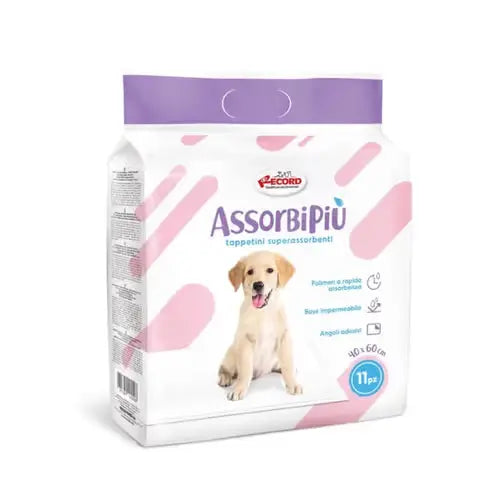 Record AssorbiPiu 40x60cm - wysoce chłonne podkłady do nauki czystości dla psa-11szt.