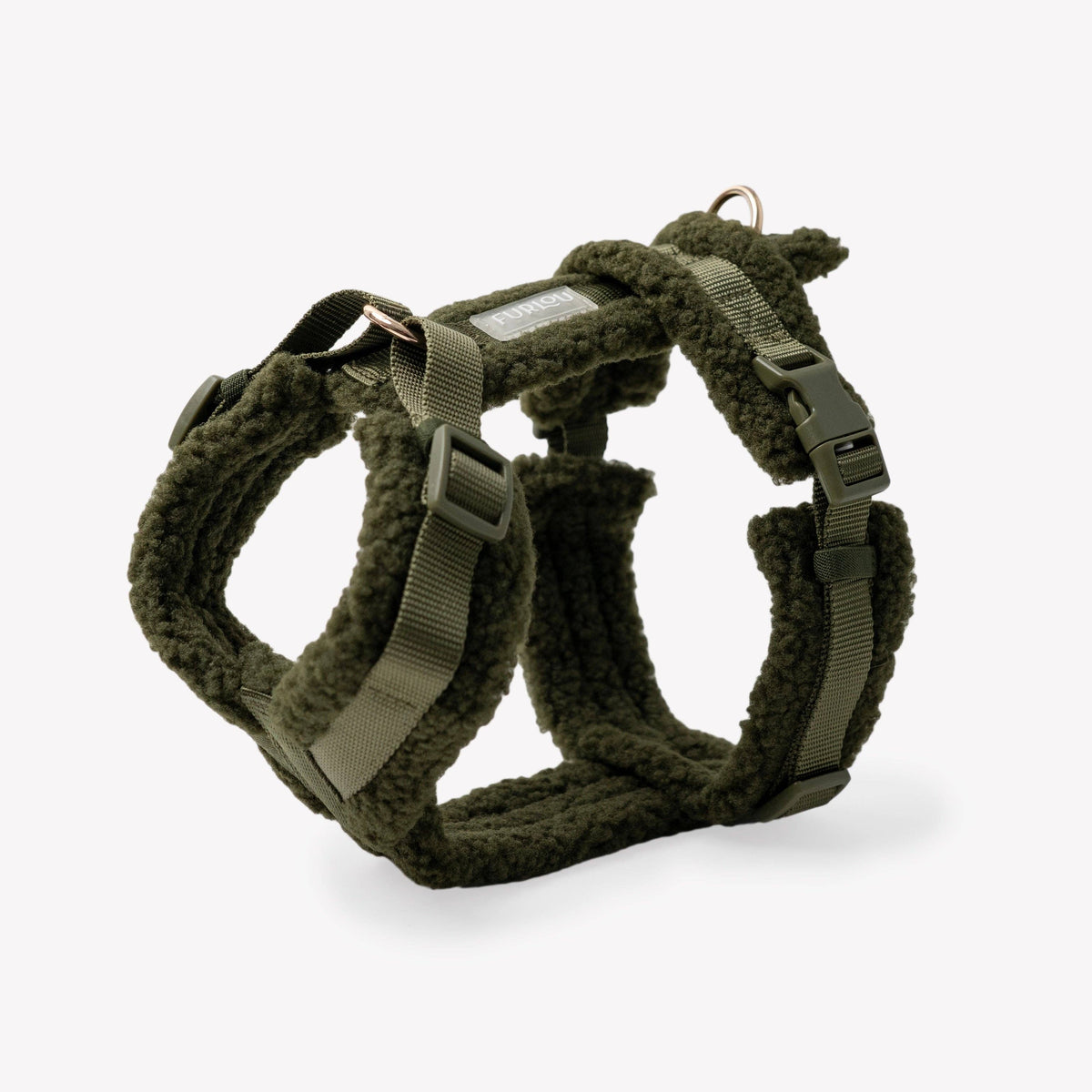 Furlou Sherpa — szelki dla psa Moss Green XS