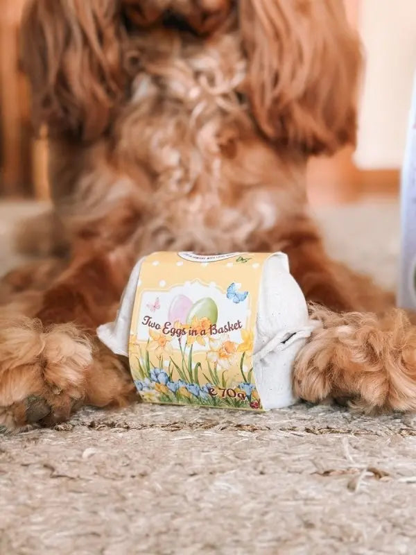 Cooka's Cookies EGGS IN A BASKET – chrupiące jajka-ciasteczka dla psa 70g