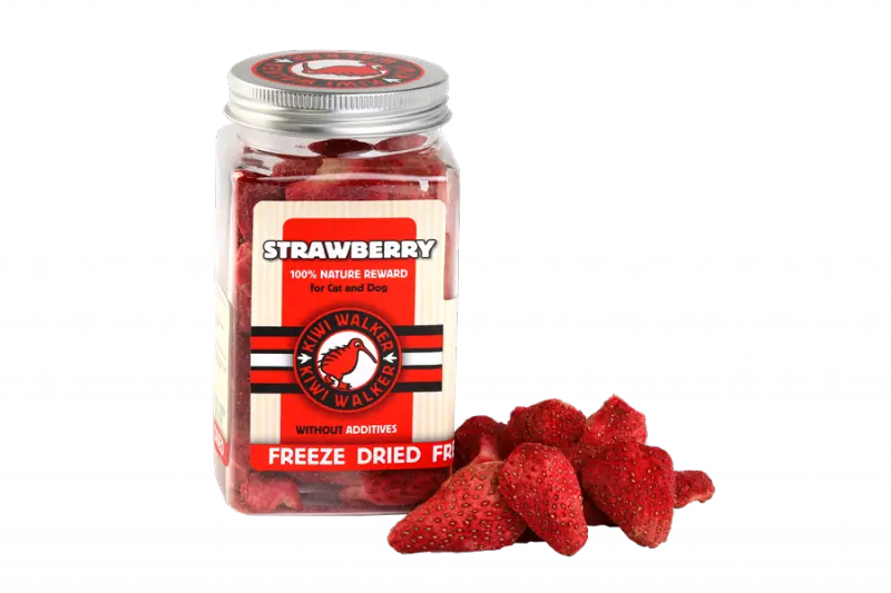Kiwi Walker 100% TRUSKAWKA liofilizowane smaczki 25g Kiwi Walker