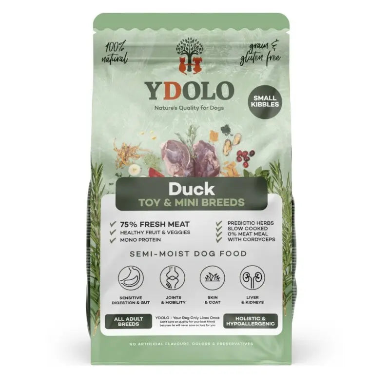 YDOLO MINI DUCK KACZKA - Półwilgotna karma dla psów małych i miniaturowych 700g