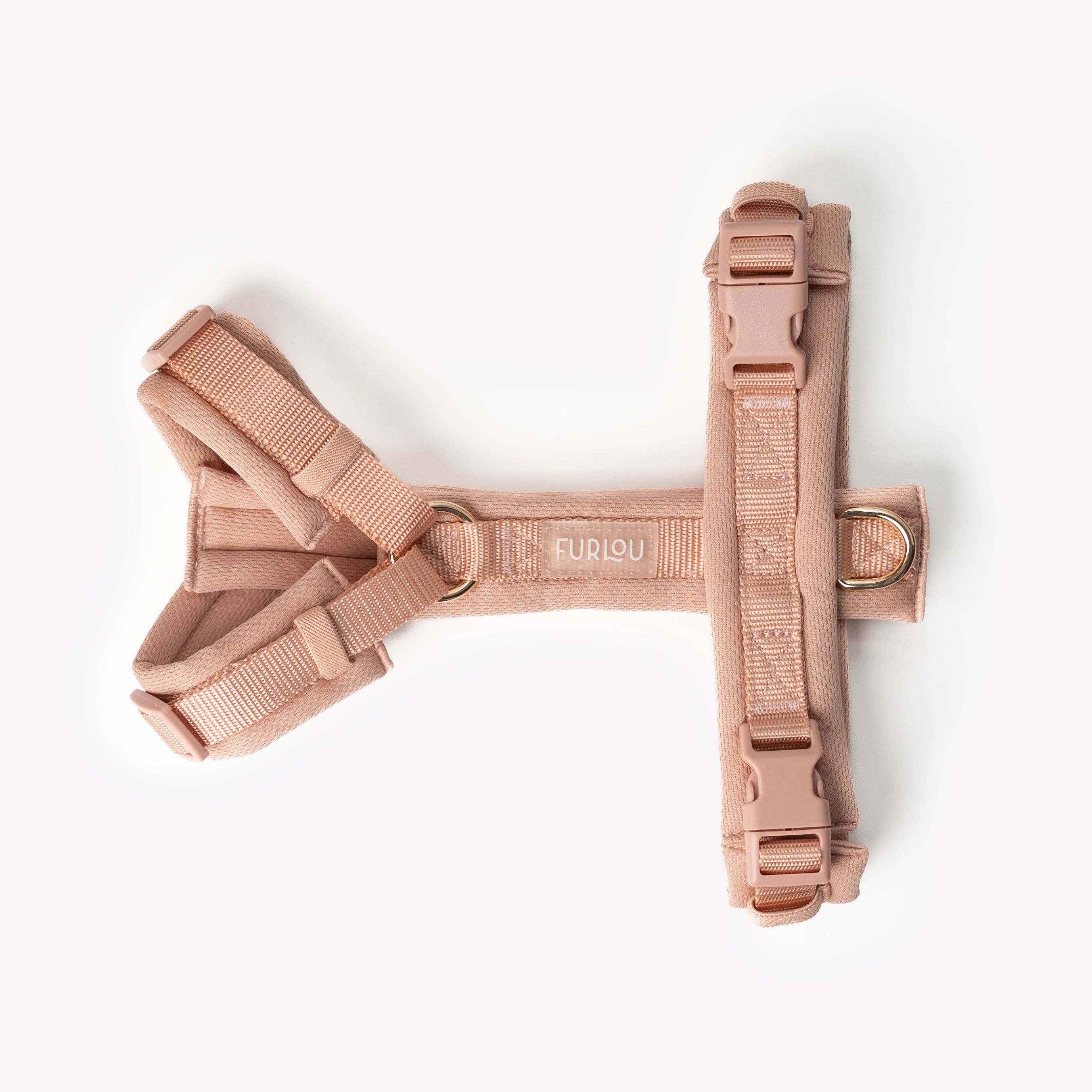Szelki Comfort dla psa – Powder Rose | Rozmiar EXTRA SMALL