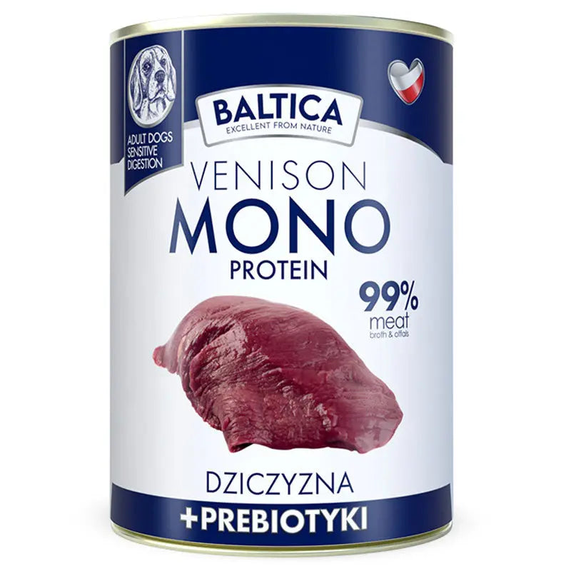BALTICA Dziczyzna Venison 99% & prebiotics 400g