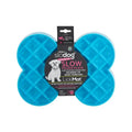 Miska slow food spowalniająca jedzenie SMALL SLODOG® turkusowa Slodog