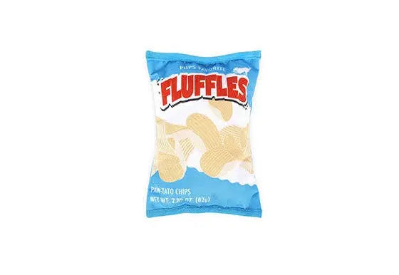 P.L.A.Y Snack Attack Fluffles Chips XS Zabawka dla psa P.L.A.Y